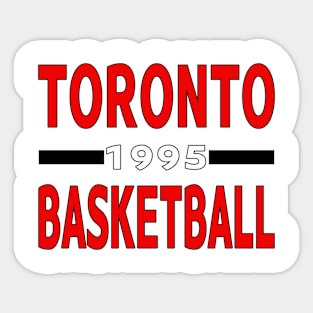 Toronto Basketball 1995 Classic Sticker